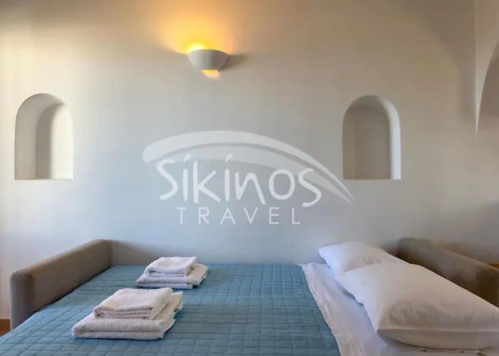 Beachfront Cycladic House Semesterbostad *