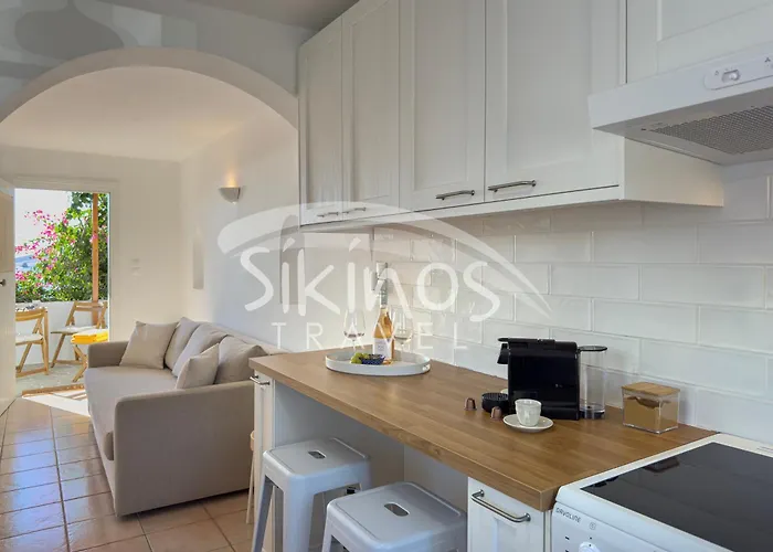 Semesterbostad Beachfront Cycladic House *